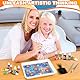 Wasser Marmorierfarbe für Kinder Bastelset Kinder 12 Farben Marbling Paint Kit, Marmorierfarbe Kunst Set Kreatives Basteln Mädchen und Handwerk Bastelsets für Mädchen und Jungen Geschenke 6+ Jahre
