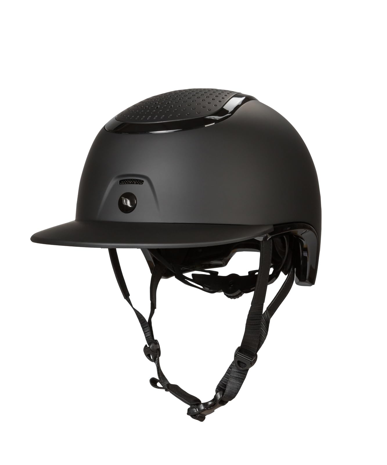 BOT kask jeździecki Strixx Sun Visor M/G Black, rozmiar: M