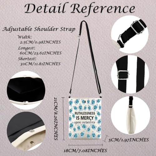 Image of MNIGIU Musical Inspired Gift Musical Crossbody Bag Musical Merch For Musical Lover