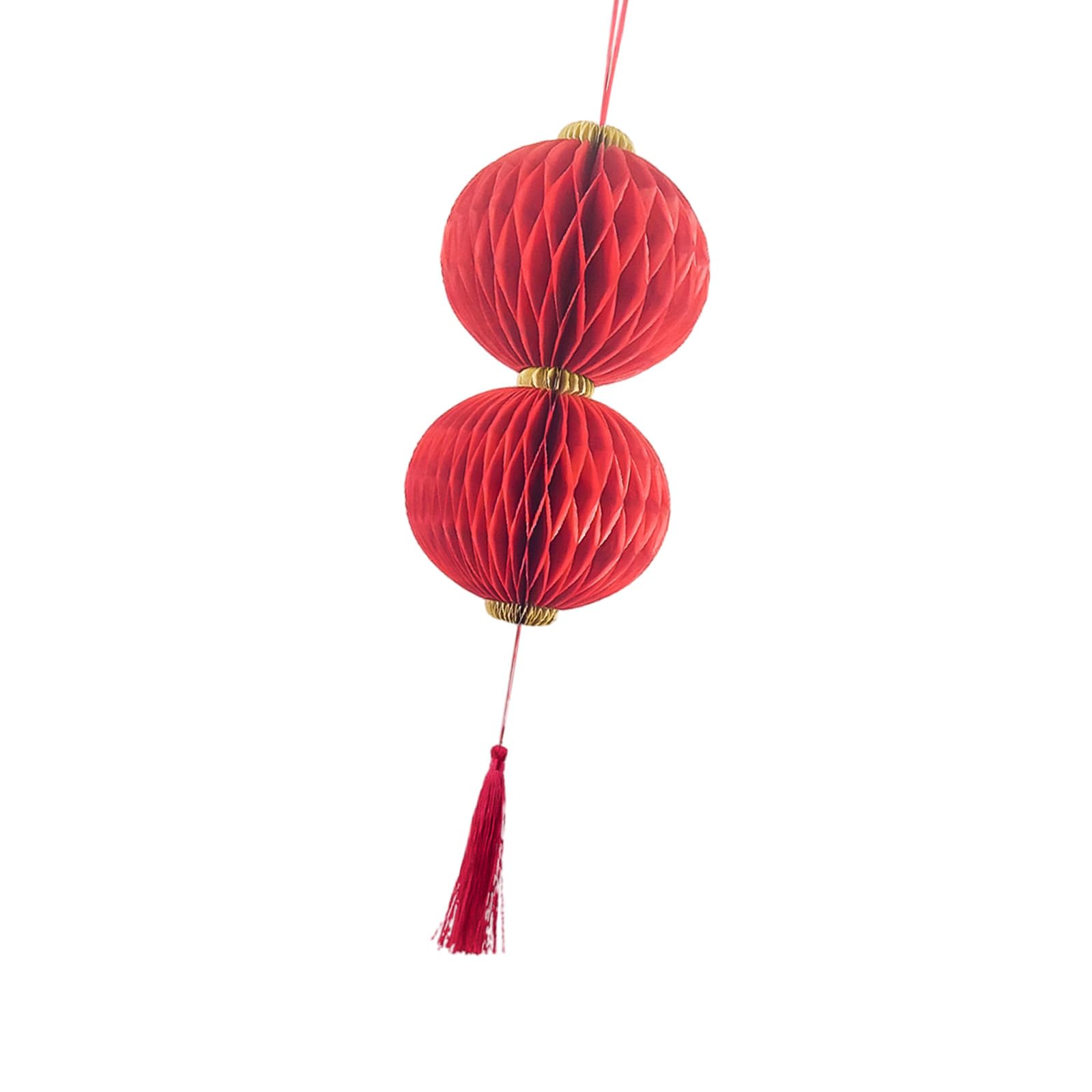 Buxuaaaa Chinese Paper Light Hanging Ornament Delicate Chinese Paper Light for Indoors and Outdoor Spring Festival Celebration