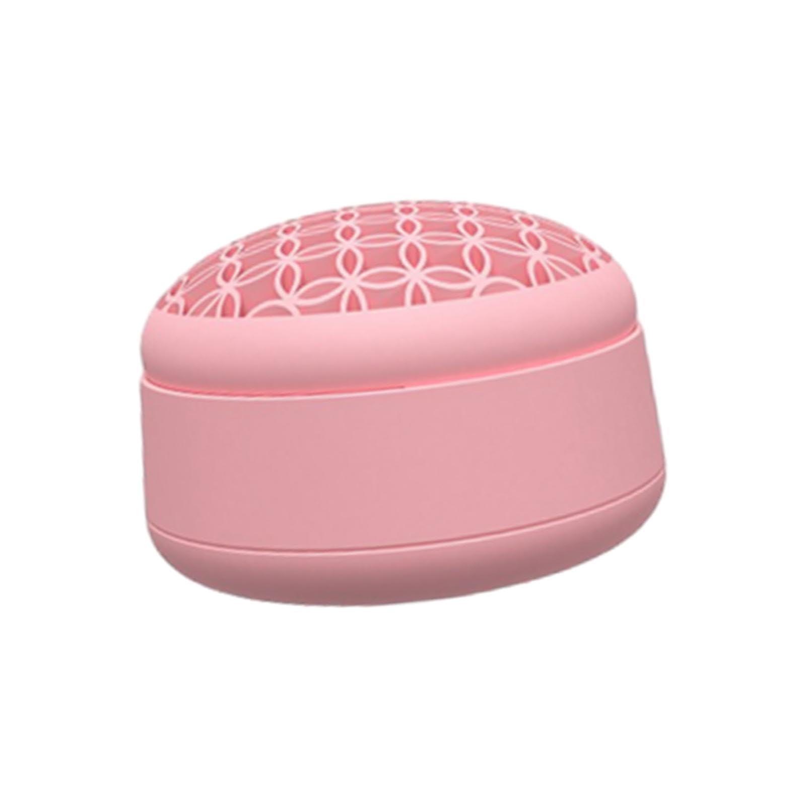 ATORSEĀ® Brush Cleaning Holder Brushes Cleaning Tool Organizer For Brush Art Supplies Pink