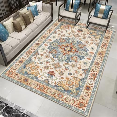 Tapis rétro salon décoration chambre ado fille pas cher 120X160CM - 2