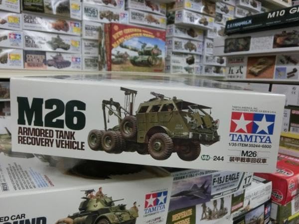 タミヤ35244 1\35 M26装甲回収車 タミヤ 1/35 MM No.244 アメリカ M26 装甲戦車回収車 | ウエサカ