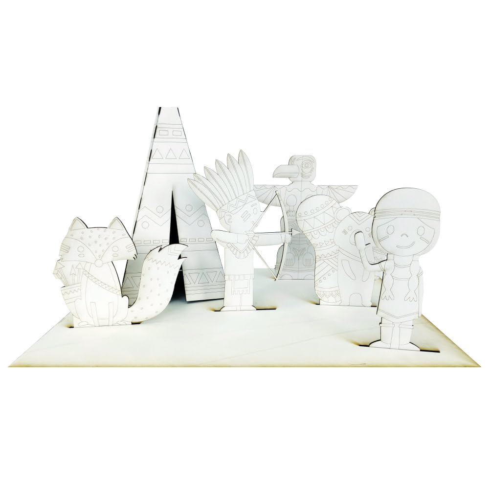 ARENART Krippenfiguren-Set Zum Sandmalen – 11 Figuren + Hintergrund, 45x35 Cm, Bastelset Für Kinder Ab 6 Jahren
