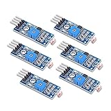 fotosensor 【Hohe Qualität Fotowiderstand Modul】Mit einem weiten Spannungsbereich LM393 Komparator und mit dem empfindlichen lichtempfindlichen Widerstandssensor.