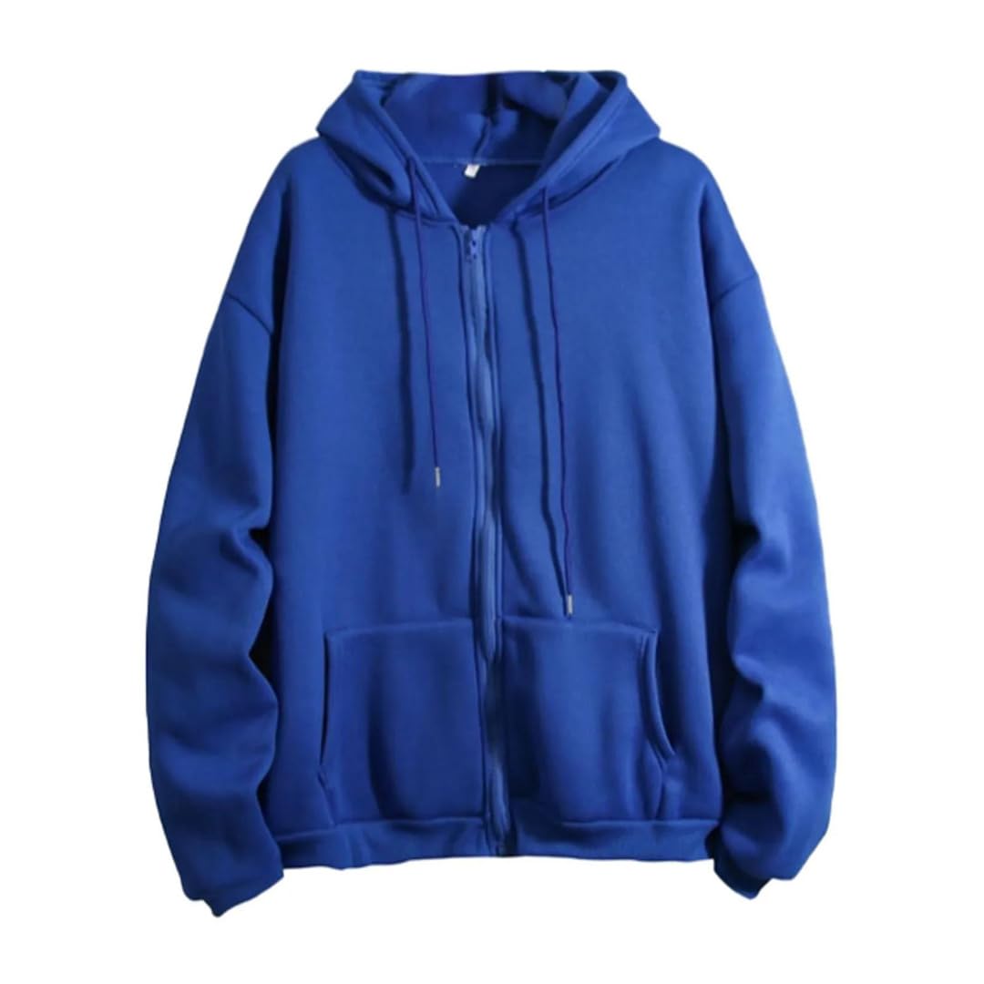 Damska bluza zapinana na zamek bluza z kapturem zimowa podstawowa bluza z kapturem dla pary bluza w stylu chłopaka