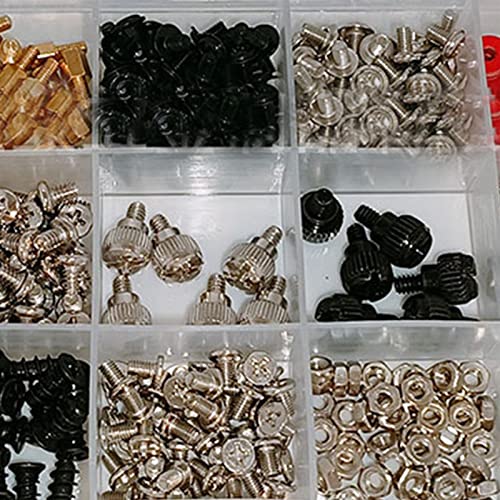 Conjunto de sortimento de parafusos de computador 502PCS Conjunto de parafusos de computador Conjunt