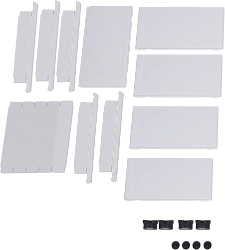 Miniatura 7 de Gdrasuya10 Cajones de plástico con 5 cajones, armario de almacenamiento alto con ruedas, unidad organizadora, armario de almacenamiento estable para