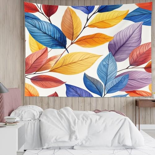 Couverture murale impression feuille 3D tapisserie de salon