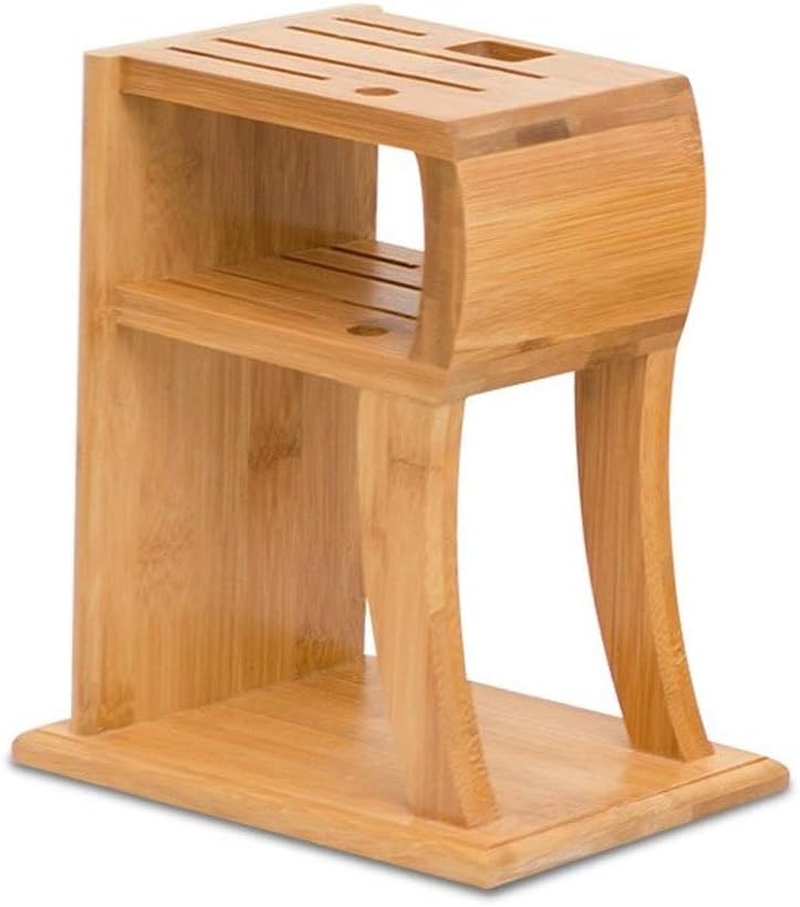 Holder - wooden Decorative Wood Color Kitchen Countertop Holder, Tableware Storage Rack
