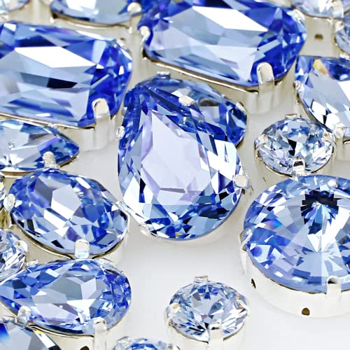 DONGZHOU Sew on Rhinestones