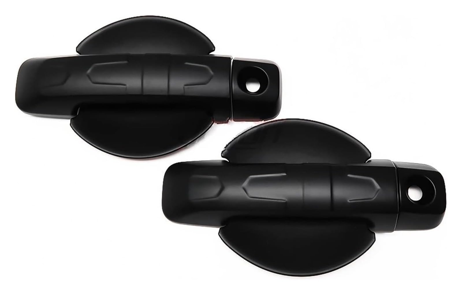 Qwqthgs Handle And Bowl Set Car Exterior Door Handle Cap For Toyota Fj For Cruiser Xj10 2007-2022 Car Smart Door Handle Cover Trim Exterior Outer Bowl(Handle And Bowl Set)