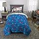 Franco Jurassic World Dominion Blue Velociraptor und Rexy T-Rex Superweiche Mikrofaser Wendedecke Twin Size Bettwäsche Kids