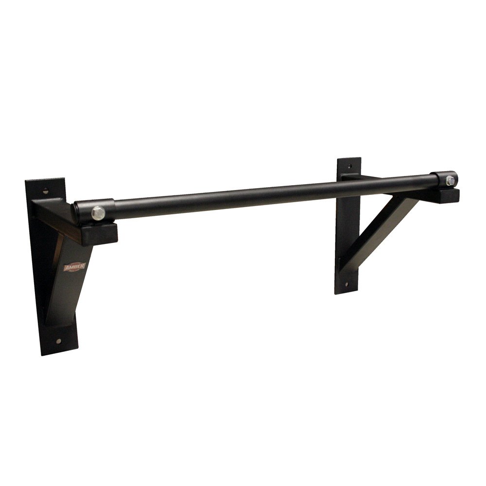 AFG Wall Mounted Pull Up Chin Up Bar Pull Up Bar Wall Mounted Pull-Up Chin-Up Bar Home Gym Full-Body Workout Power Strength Training 300lb Capacity