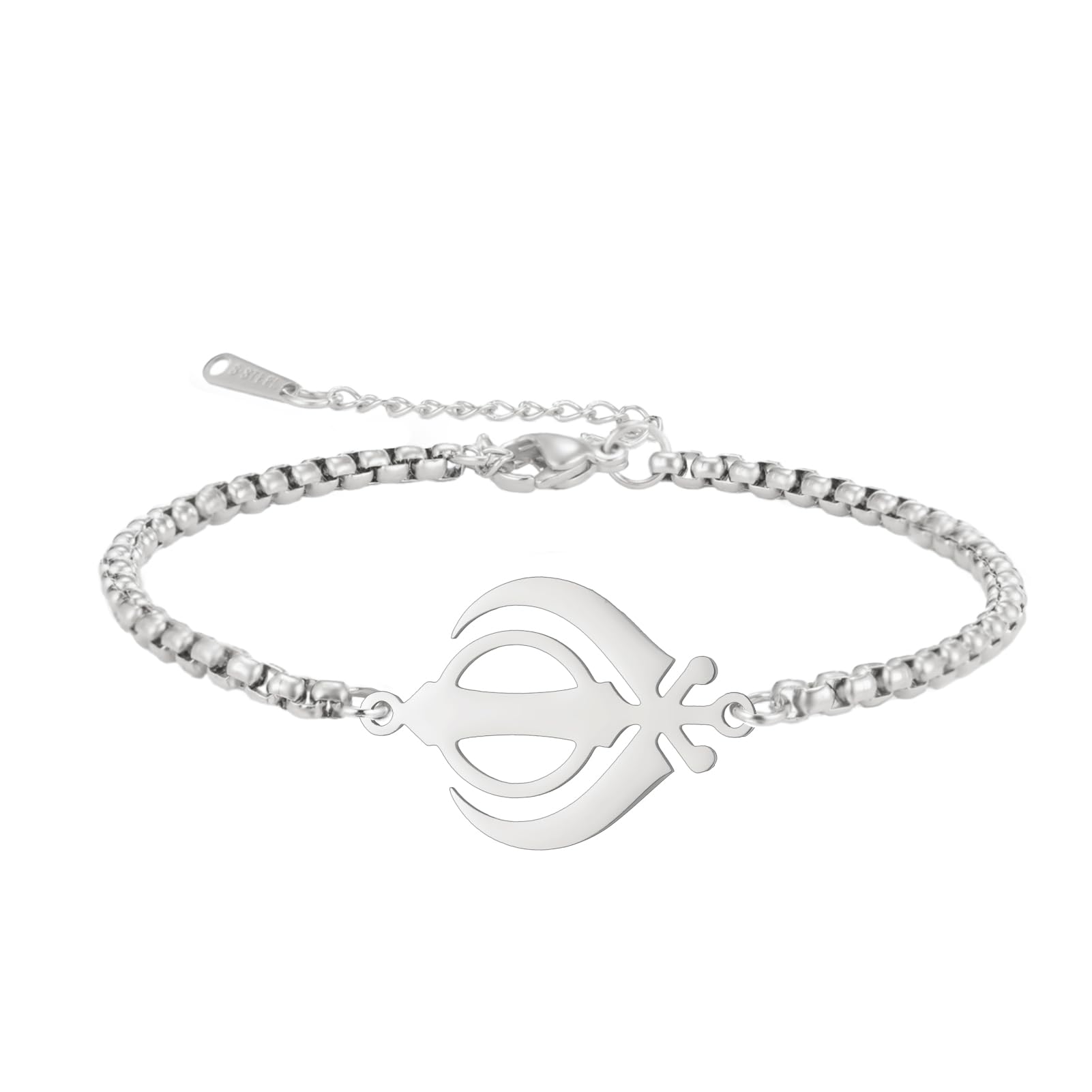 LIKGREAT Khanda Simbolo Spilla per Uomo Donna Fede Sikh Pin