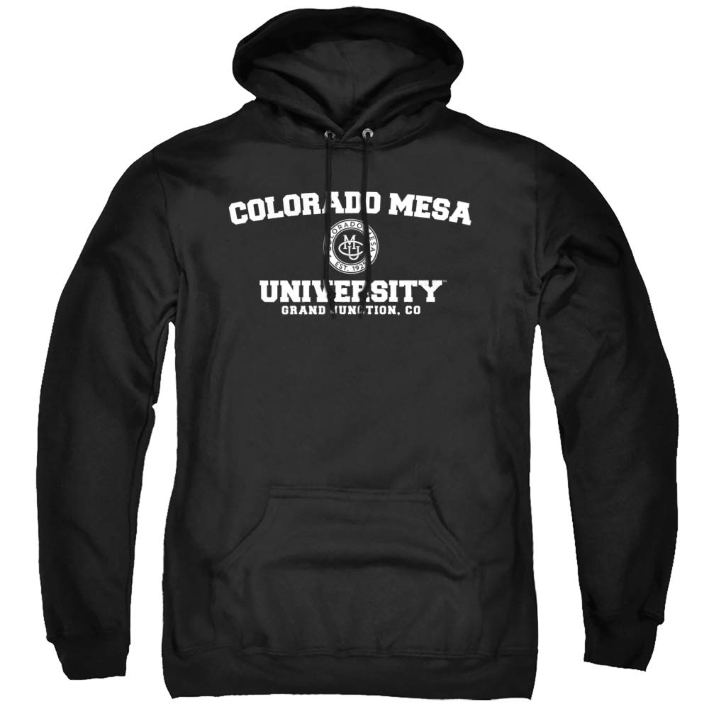 Colorado Mesa University Official Circle Logo Unisex Adult Pull-Over Hoodie