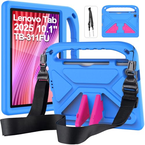 RollinCase Funda Infantil para Lenovo Tab Tablet 10.1 Pulgadas 2025 (TB311FU), Ligera a Prueba de...