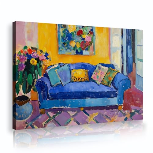 Affiche murale bouquet de fleurs pour raviver un salon manque d'éclat