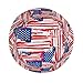 Patriotic USA Flag Independence Day July 4th Bucket Hats Fashion Sun Cap Packable Outdoor Fisherman Hat for Women and Men
