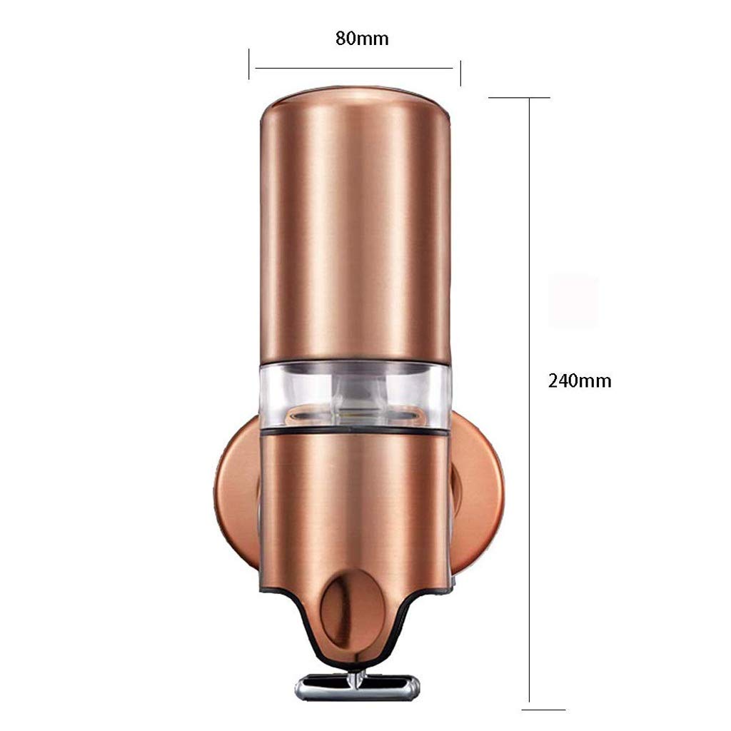 Dispenser di sapone - Bagno Bottiglia da cucina in acciaio inox controsoffitto liquido lavaggio a mano Rust Proof(3-Pack)