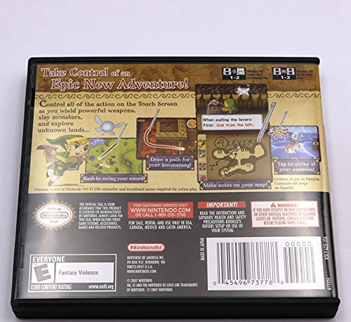 The Legend of Zelda: Phantom Hourglass Version Games Card Cartridge Compatible with NDS/2DS/3DS/DSI/2DSXL/3DSXL (Reproduction Version) - Thumbnail 3
