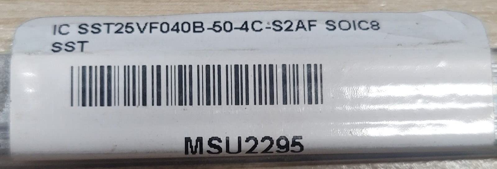 (1 PC) SST25VF040B-50-4C-S2AF IC IC Compatible with Flash 4MBIT Compatible with SPI 50MHZ 8SOIC