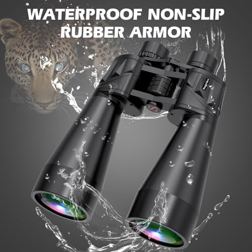 Image of 18x70 Professional Astronomy Binoculars for Adults | 70mm Large Aperture,HD Stargazing Binoculars, BAK4 Prism FMC Lens, Waterproof, Low Night Vision,Tripod & Phone Adapter
