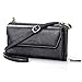 nuoku Womens RFID Wallet Purse Wristlet Crossbody Clutch with Zip Around 2 Strap