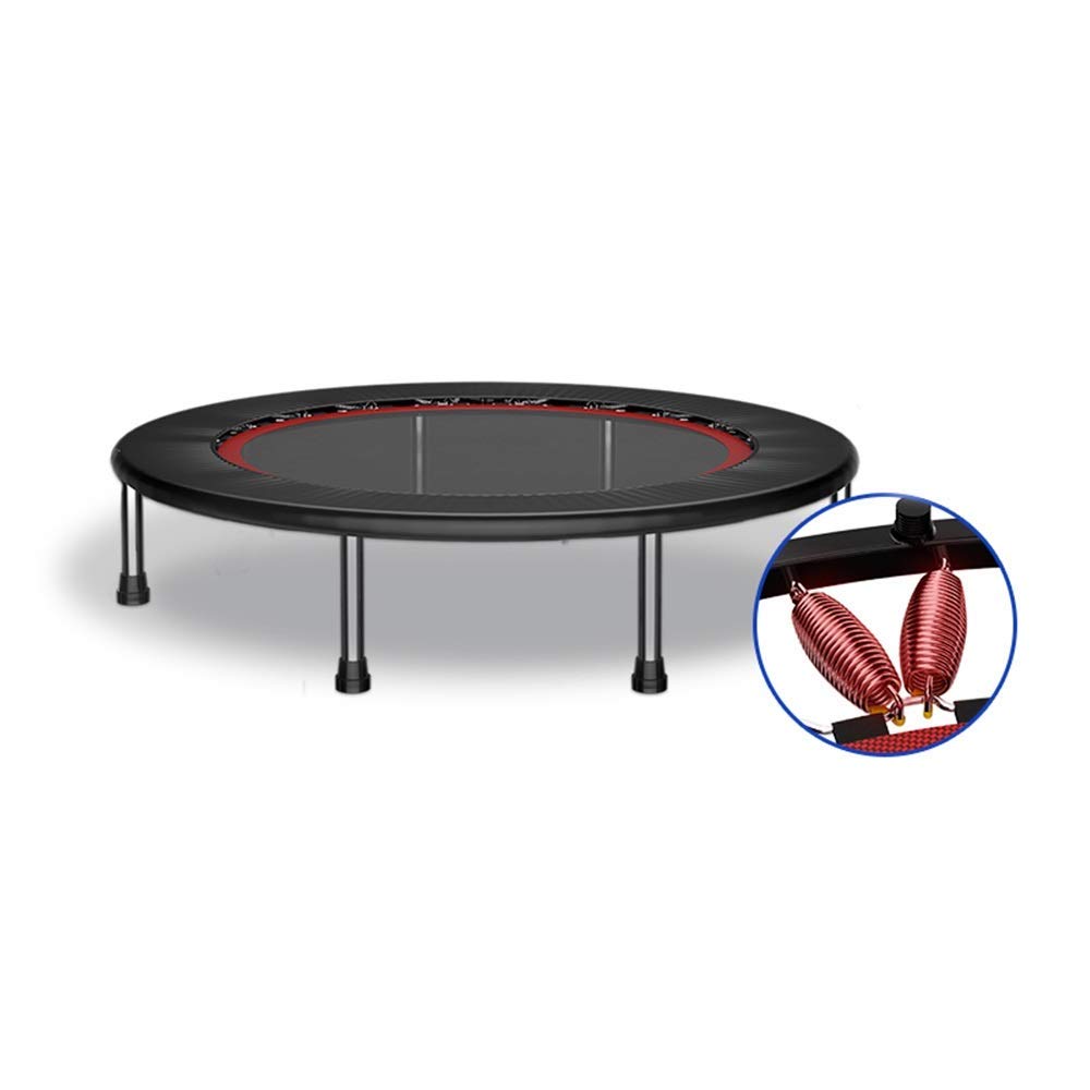 TBTBGXQ Trampolín de Fitness, Deportes Domésticos para Adultos Deportes Mini Trampolín Plegable Carga Máxima 200 Kg Trampolín de Interior