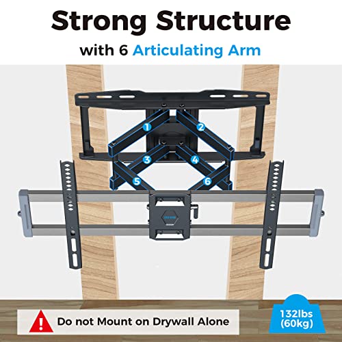 Weatherproof-Outdoor-TV-Mount-for-47-84-inch-TV-Full-Motion-TV-Wall-Mount-TV-Bracket-with-Smooth-Swivel-Tilt-Extension-Leveling-Hold-TV-up-to-132lbs-Max-VESA-600x400mm-by-USX-STAR