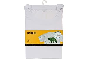 Cricut Men's Poly Blend T-Shirt Blank for Sublimation