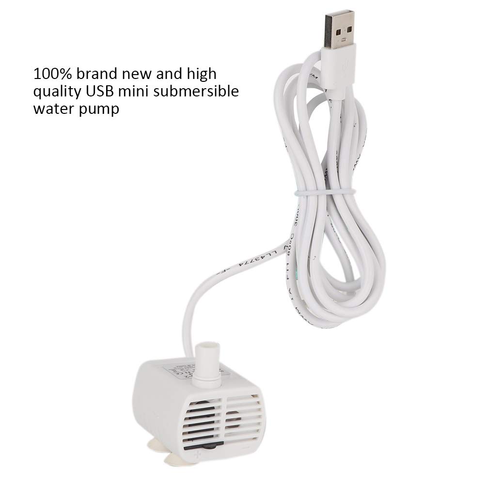 Usb 2415 4 Mini Pompa Zatapialna Wodna do Akwarium - Micro Usb Wasserpumpe - Dozownik do Wody dla Zwierząt