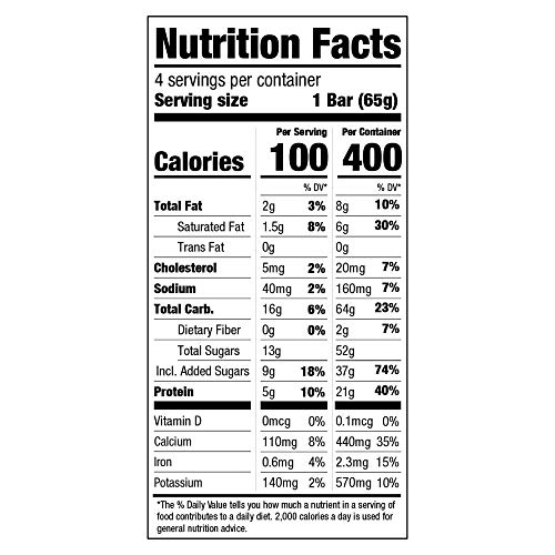Yasso Frozen Greek Yogurt Bars Chocolate Chip, 4-Count Box (Case of 8)