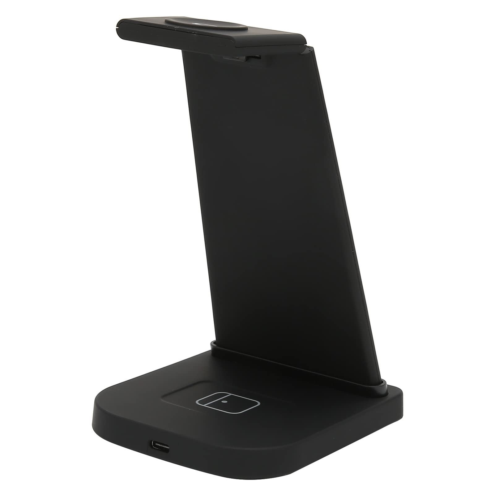 Haofy Caricatore Wireless 3 in 1 Design Ergonomico Diviso Supporto di Ricarica da 15 W per Dispositivi IOS Uso in Viaggio Leggero