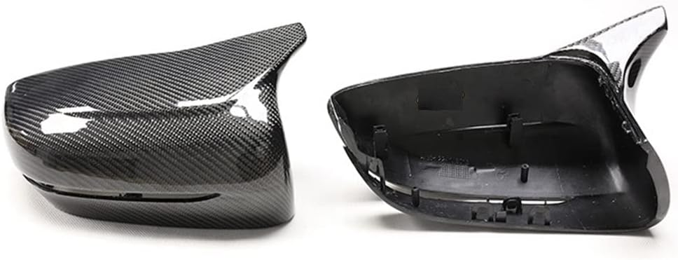 New Carbon Fiber Mirror Covers Compatible with BMW 4 Series G22 G23 2021-2022 420i 430i M440i (OEM Sticker 2PCS)