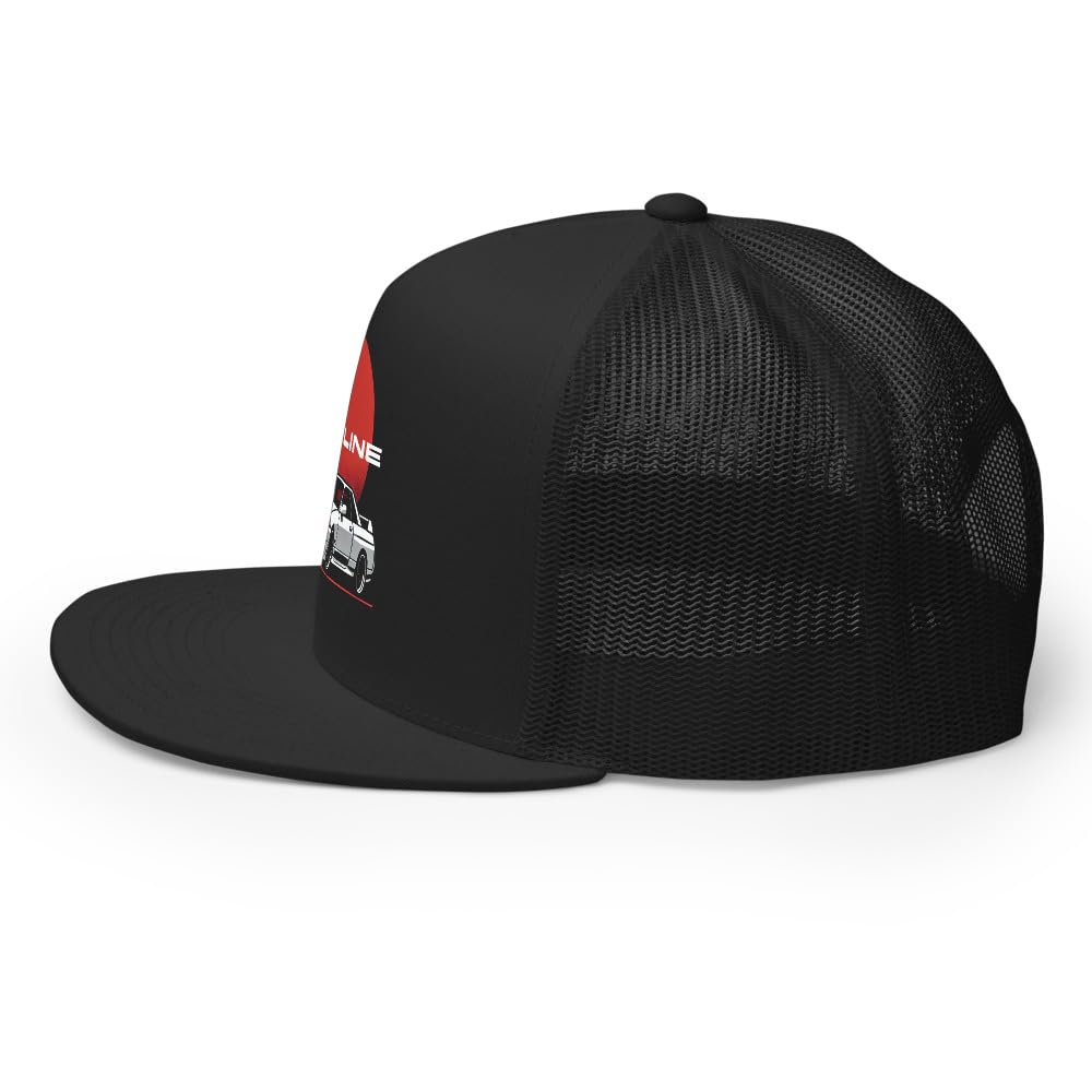 Cappellino JDM Drift Style Trucker R32 GTR per appassionati di tuner giapponesi