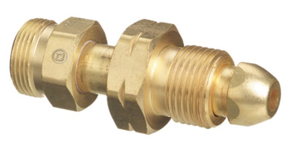 Radnor 64003953 315 CGA-510 To CGA-520 Brass Cylinder Adapter