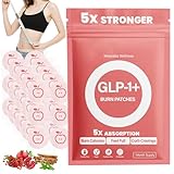 GLP1 Patches, Unisex GLP1 Patches, Berberine, Cinnamon, Green Tea, Pomegranate, Natural Ingredients, 30 Patches