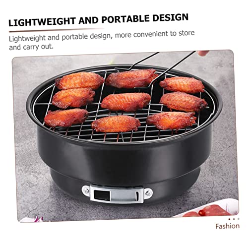Réchaud de barbecue portable en acier inoxydable pliable