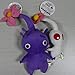 Peluches Lot De 2 Jeu Peluche Série Pikmin Peluche Farcie Animal Violet / Blanc Fleur ~ 20 Cm 15 Cm Poupée en Peluche