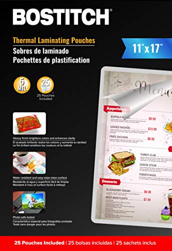 Pochettes de plastification haut de gamme Black + Decker Timeshield 5 mil