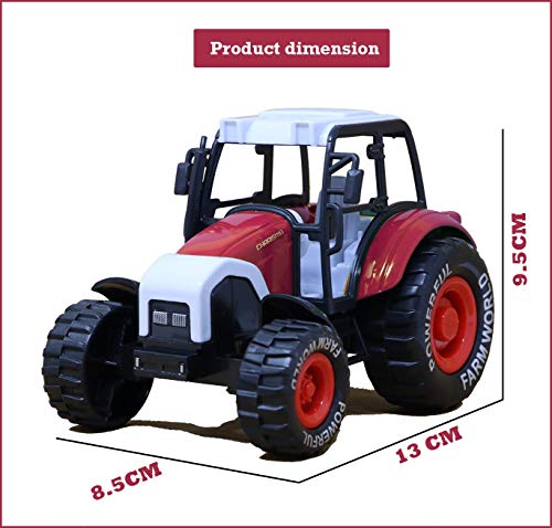 Image of Zest 4 Toyz Super Farm Metal Truck with Friction Powered Truck for Boys Girls Toddler Aged 2 and Above
