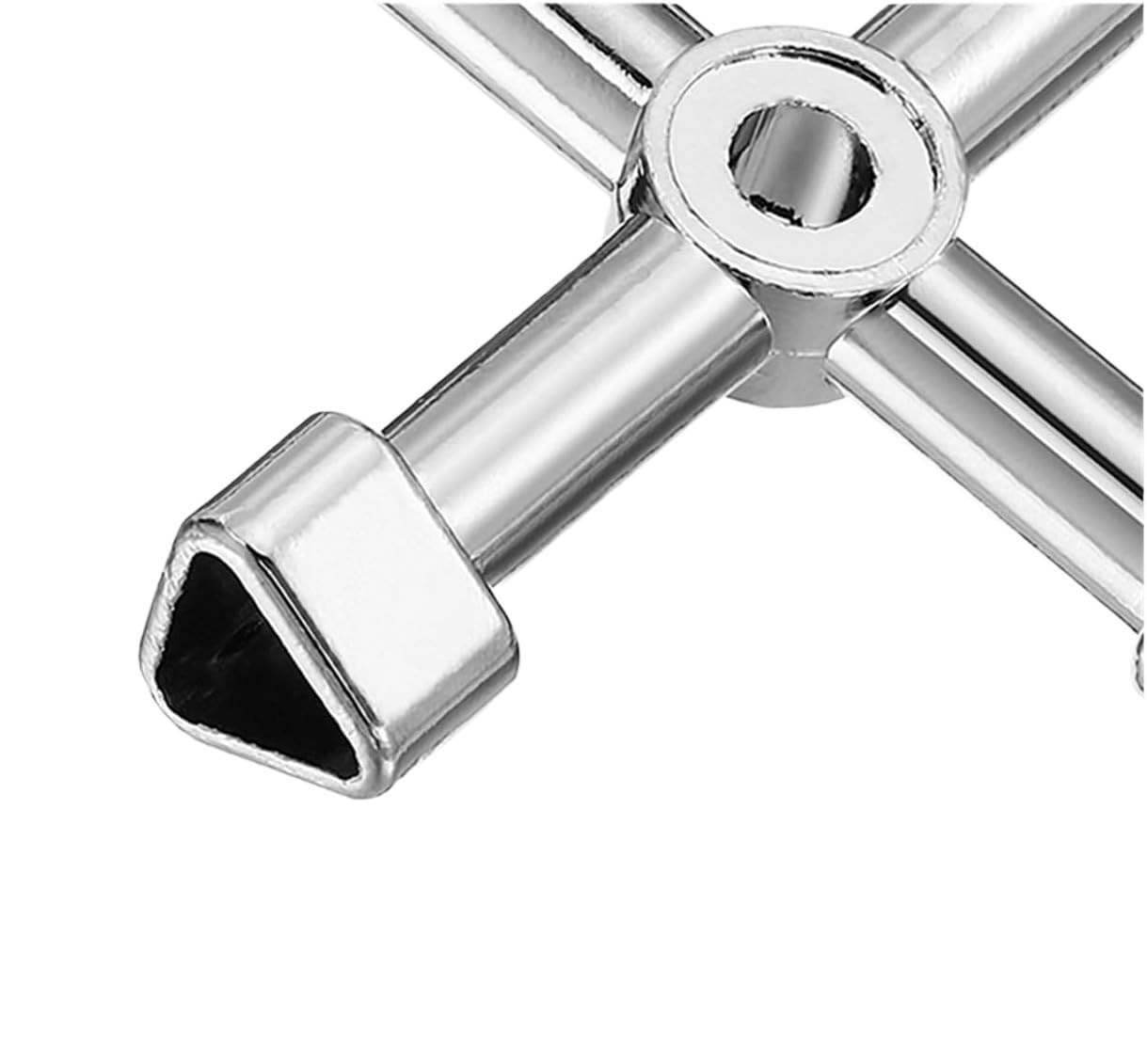4-in-1-Universalschlüssel, Kreuzschlüssel, 1/2/4 Stück, 4-in-1-Universal-Kreuzschlüssel, multifunktionaler Dreieckschlüssel for Gas-, Elektro-, Aufzugs-, Schrank-, Sanitär-, Ventil-, Entlüftungsheizkö