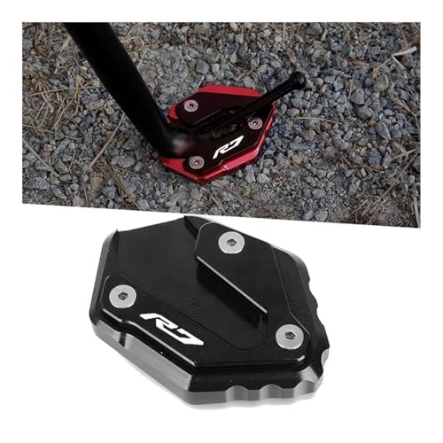 Accessoires de moto béquille latérale plaque support YZF R7 2021