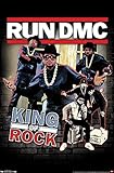 Trends International Run DMC - King Of Rock Wall Poster, 22.375' x 34', Unframed Version