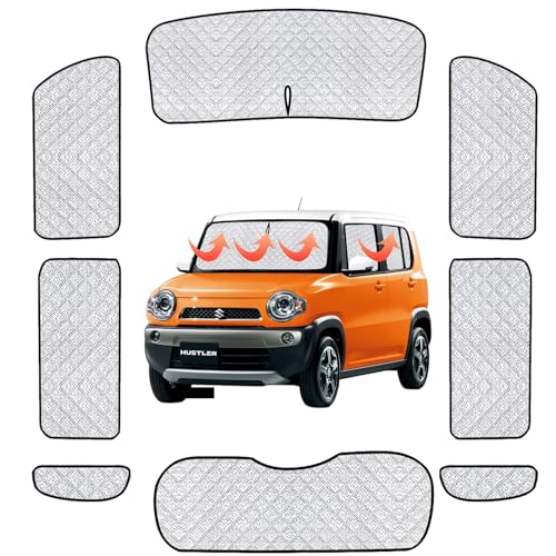 新型 ハスラー MR52S MR92S サンシェード 車中泊 グッズ 51vZhgoU6IL.jpg