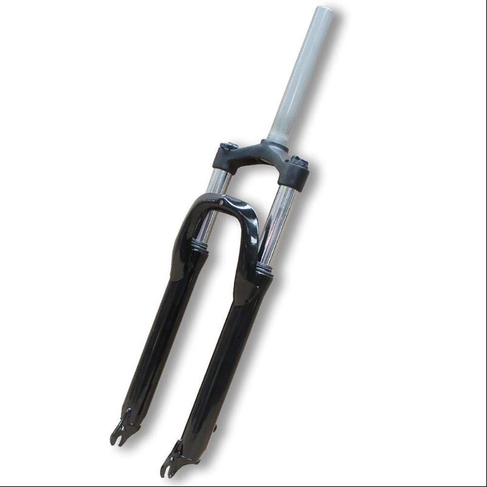 AZQOHMIS Bike Suspension Fork,26 Inch Mountain Bike Front Fork,Bicycle Front Fork Standpipe 28.6 * 210mm/Open Gear 100mm/Fork Leg Diameter 38mm/B Column Discbrake/Aluminum Shoulder Lock Dead