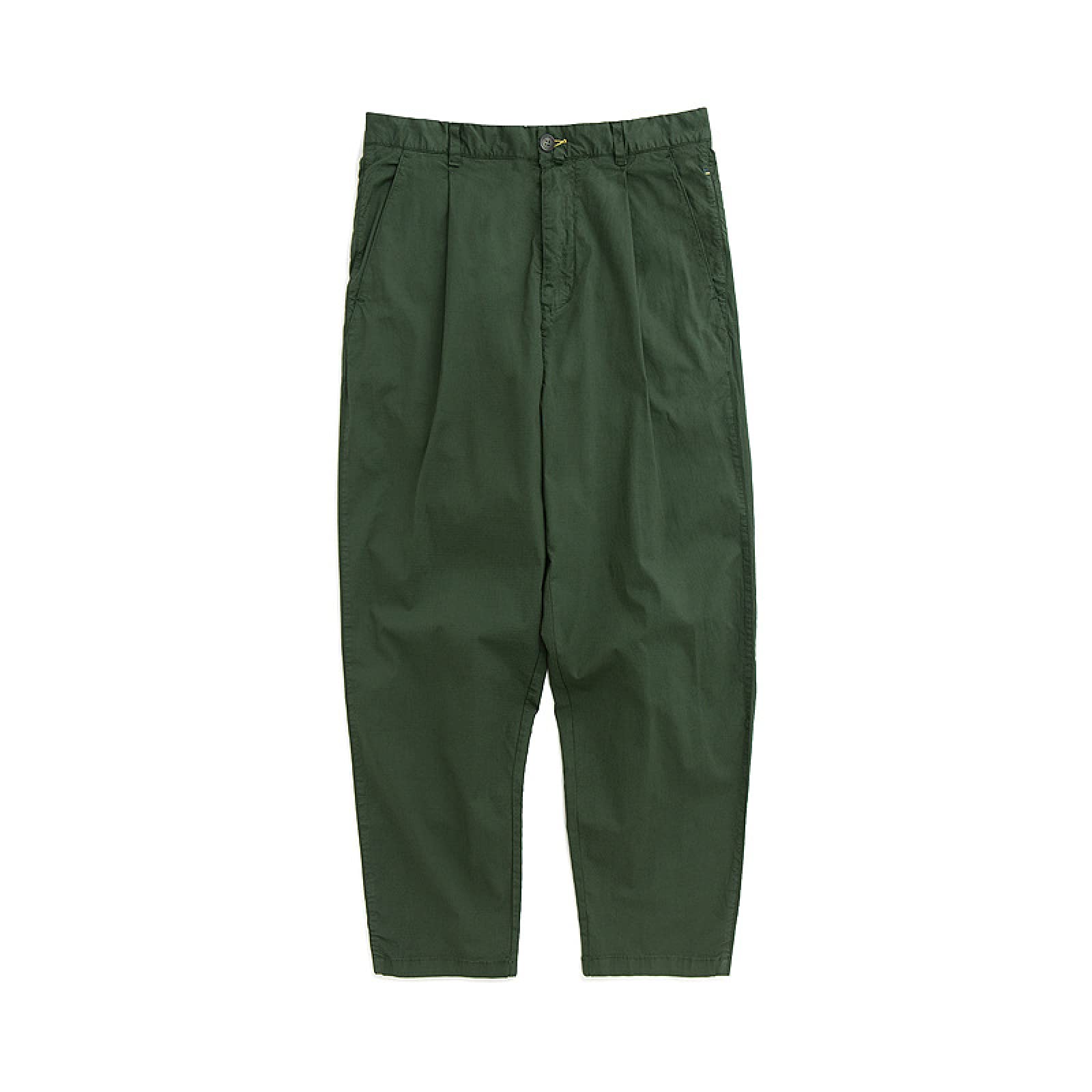 DTGPROMen's Pants Retro Washed Loose Splicing Handsome Daily Commuting Streetwear Casual Basic Solid Color Trousers