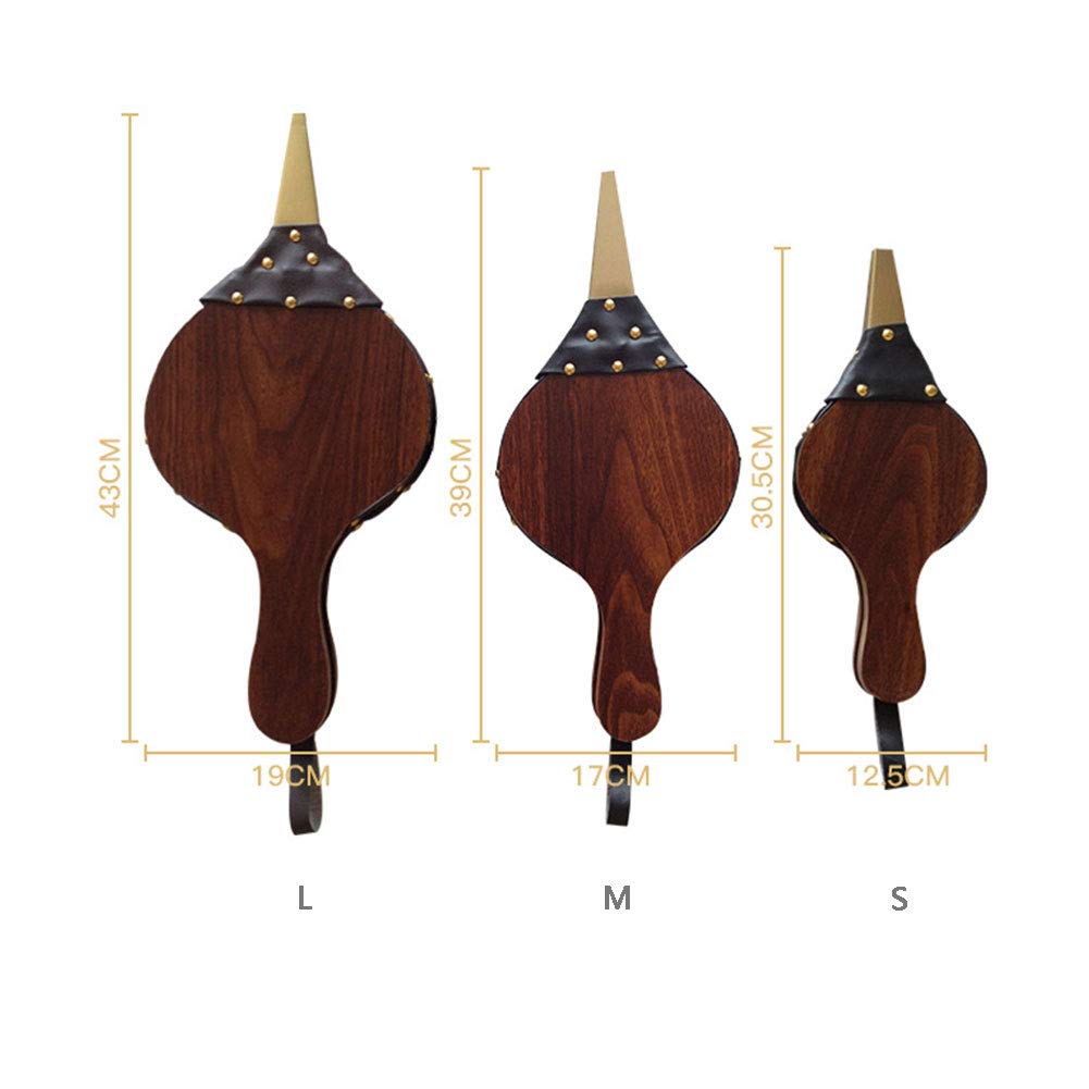 Soufflet manuel, Soufflet Avec Suspension En Cuir for Cheminée Et Barbecue Allume-feu Rapide(S)