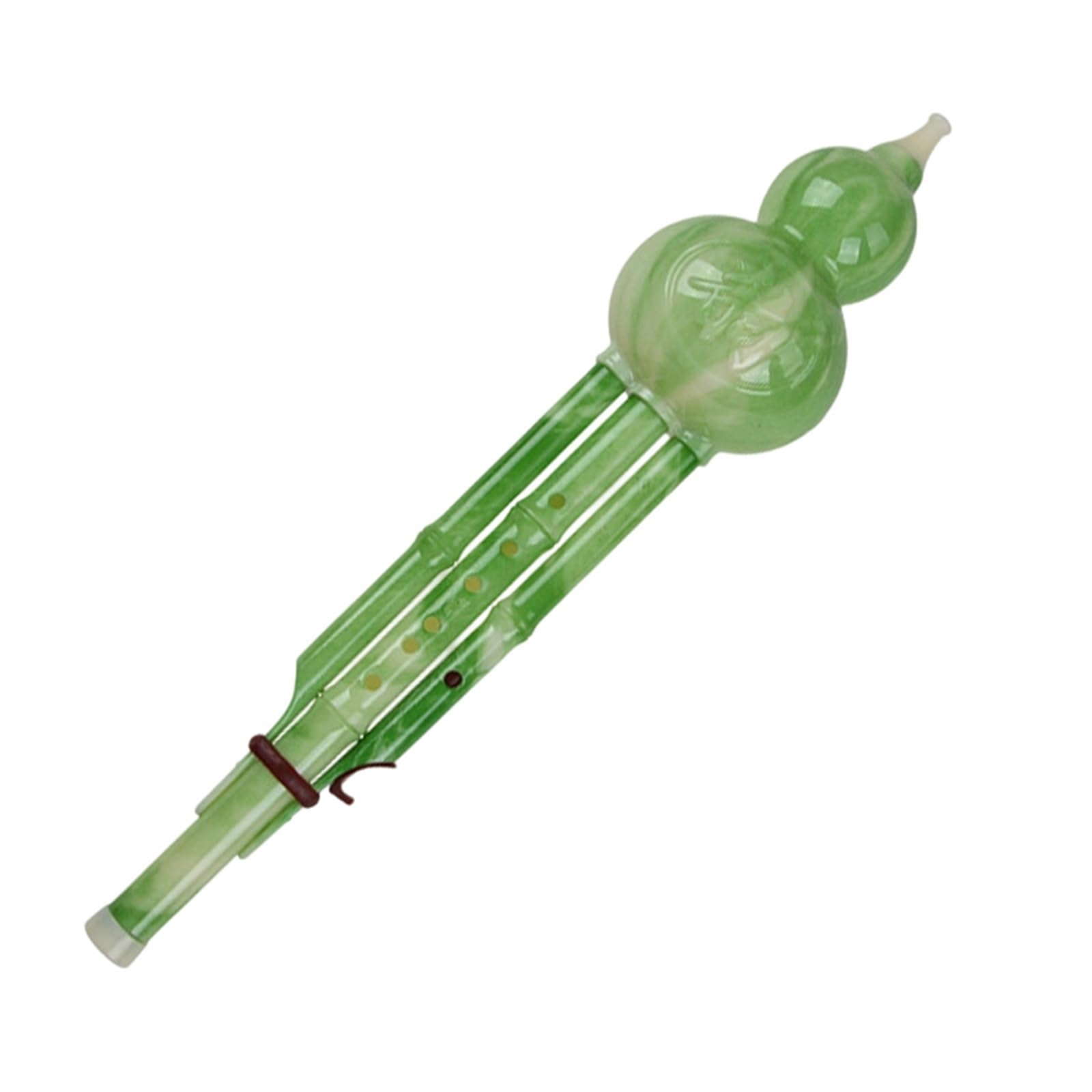 Instrument Pour Débutant En Bakélite Hulusi ABS Durable Clé C(Jade)